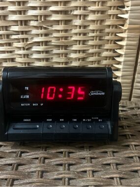 Vintage Sunbeam Digital Alarm Clock